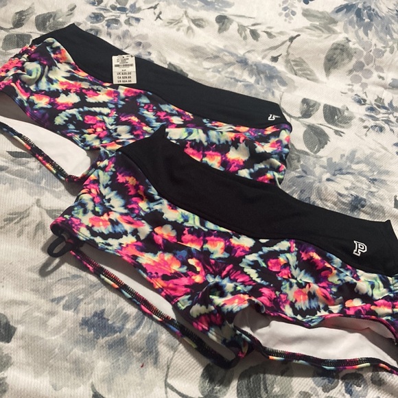 NWT VS pink swim shorts - Picture 3 of 8